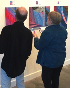 Paul Aho and Bonnie Browning Jury Quilts